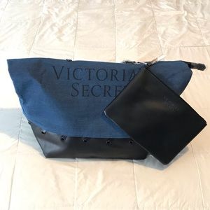 VS Denim with Black Trim Tote